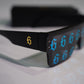TEAL REFLECTIVE SUNGLASSES