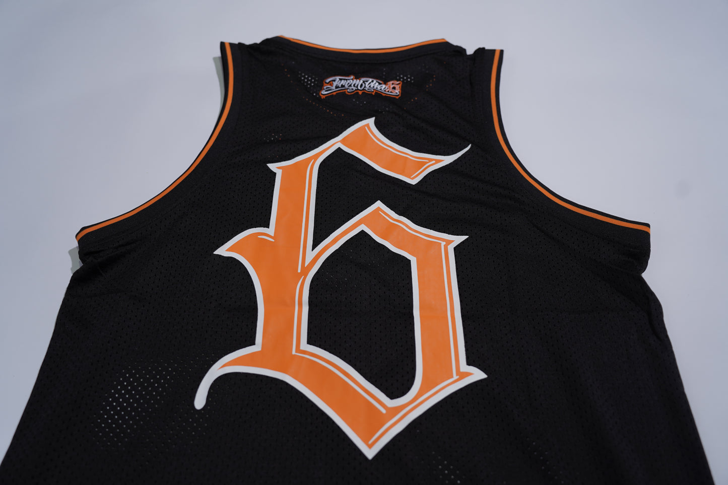 SUNSET ORANGE JERSEY SINGLET