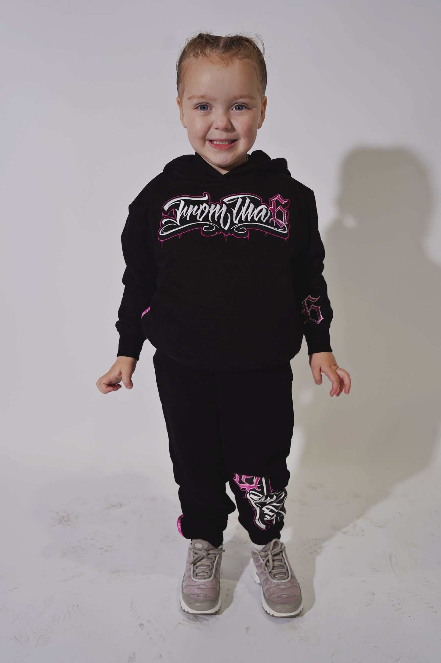 KIDS BUBBLEGUM PINK HOODIE