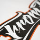 SUNSET ORANGE STICKER