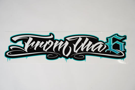TIFFANY TEAL STICKER