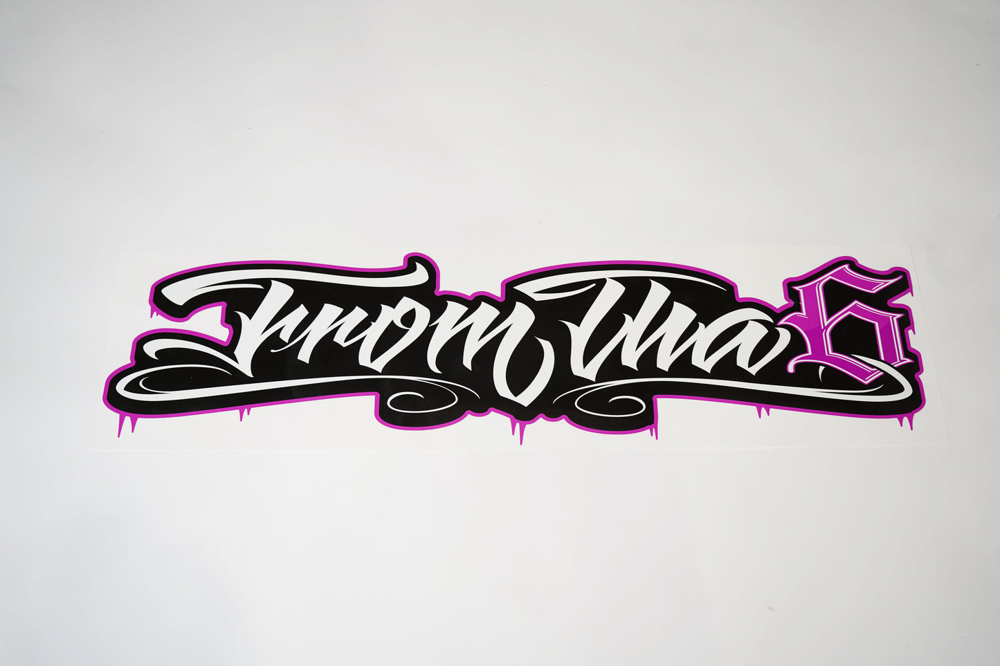 BUBBLEGUM PINK STICKER
