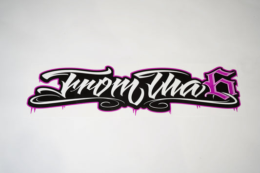 BUBBLEGUM PINK STICKER
