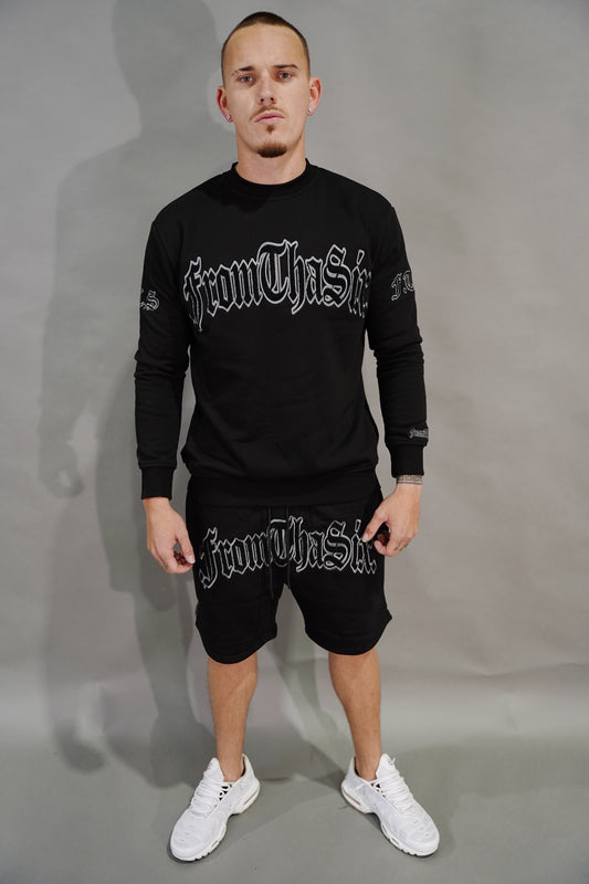 GUN GREY FTS CREWNECK