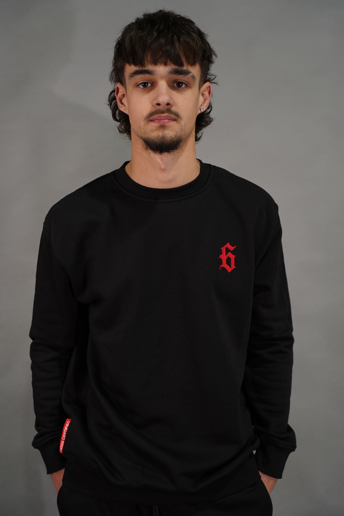 OG RED 6 CREWNECK