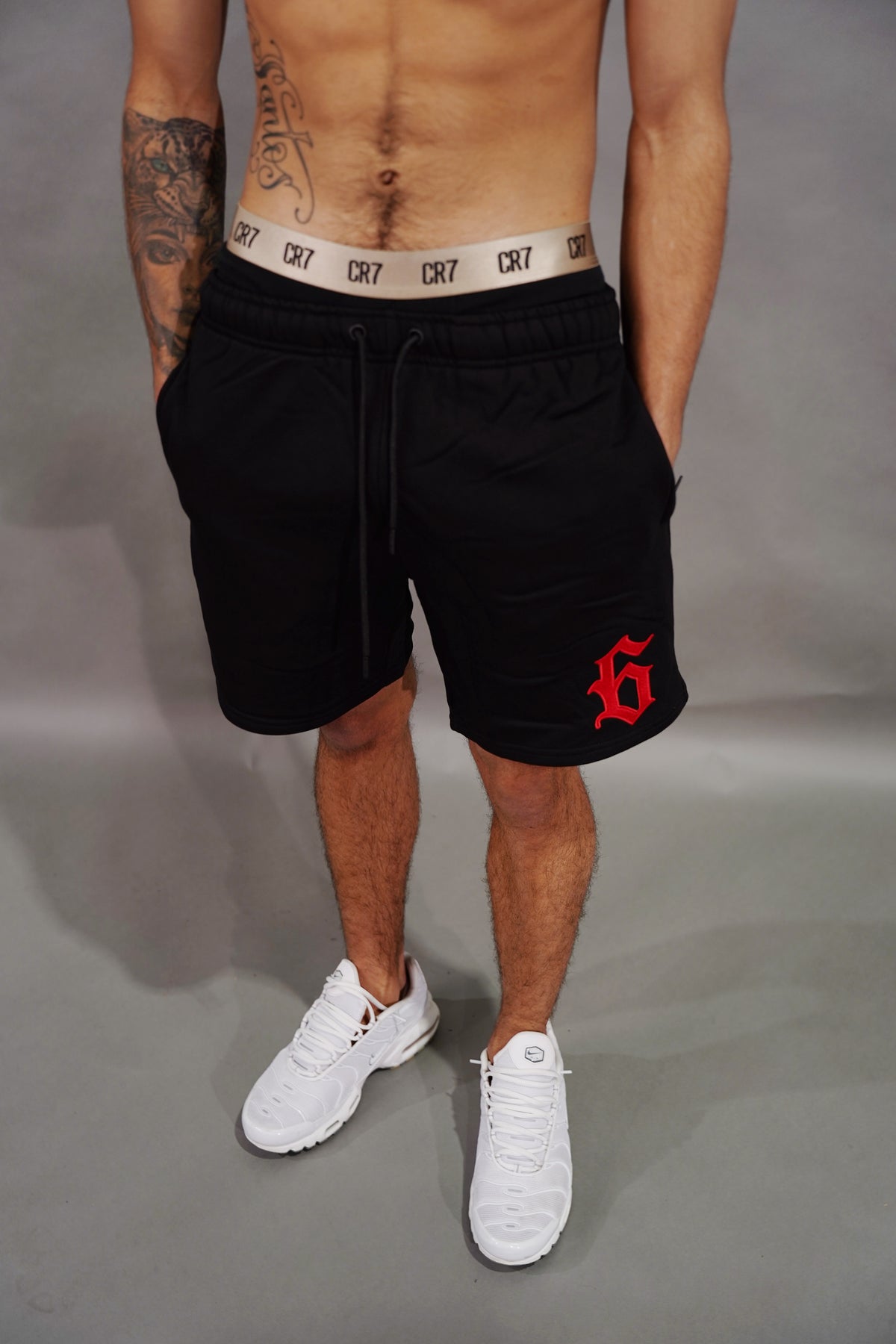 OG RED 6 COTTON SHORTS
