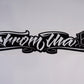 MIDNIGHT BLACK STICKER
