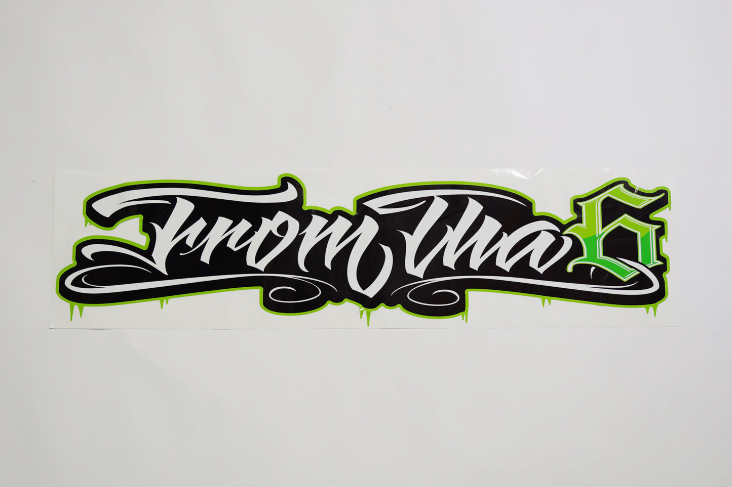 MUZZ GREEN STICKER