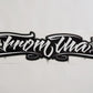 GUN GREY STICKER