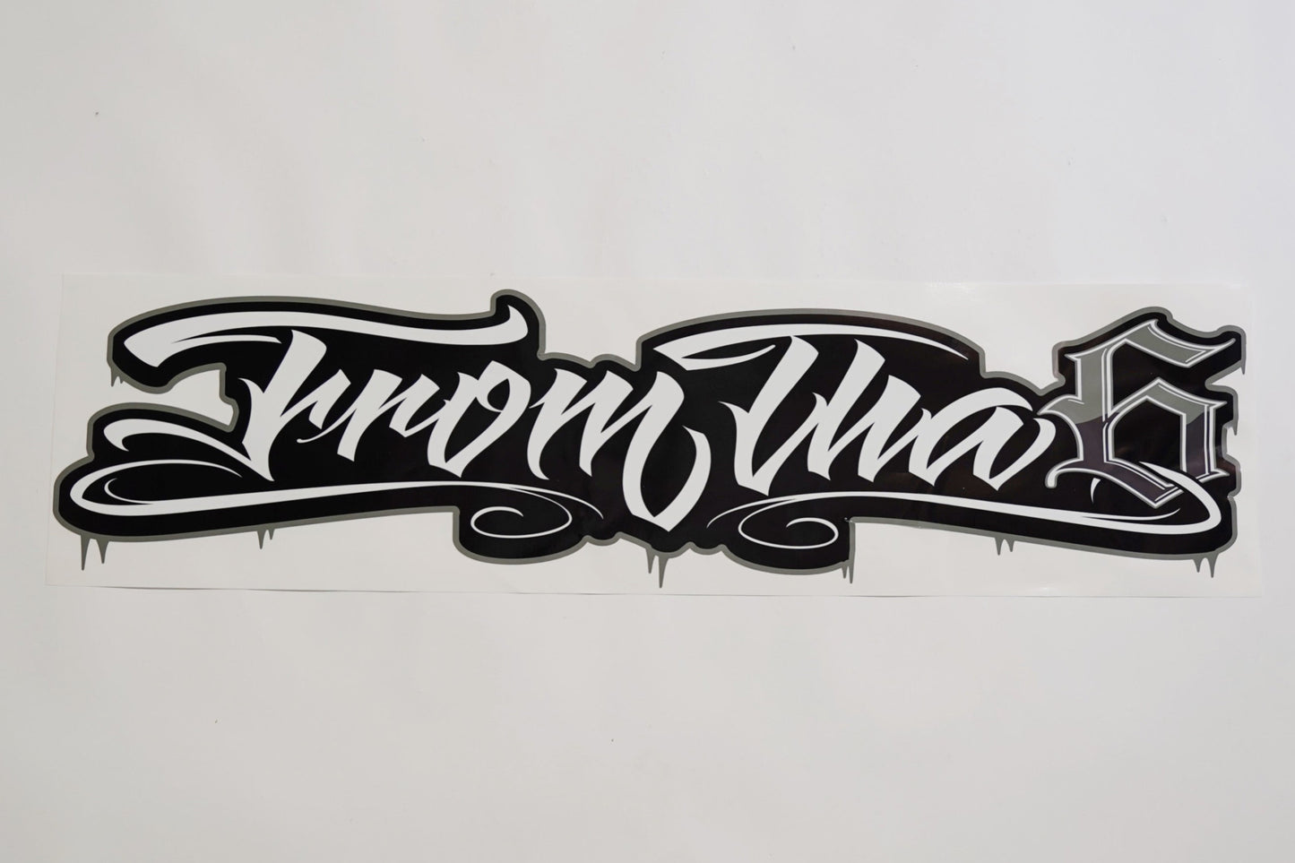 GUN GREY STICKER