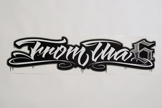 GUN GREY STICKER