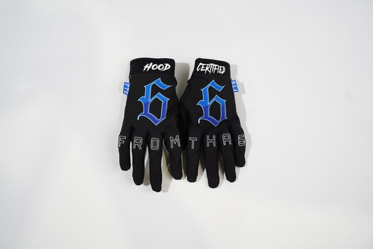 NIPSEY BLUE RIDING GLOVES