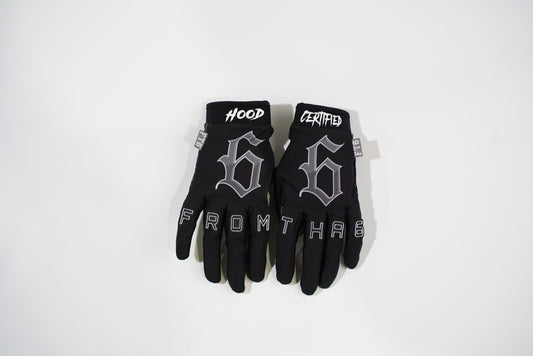 GUN GREY RIDING GLOVES