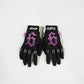 BUBBLE GUM PINK RIDING GLOVES