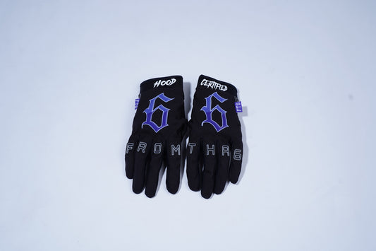 PIMP PURPLE RIDING GLOVES