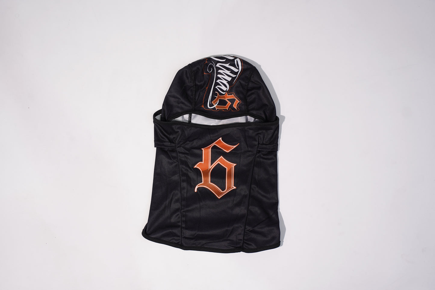 SUNSET ORANGE RIDING MASK