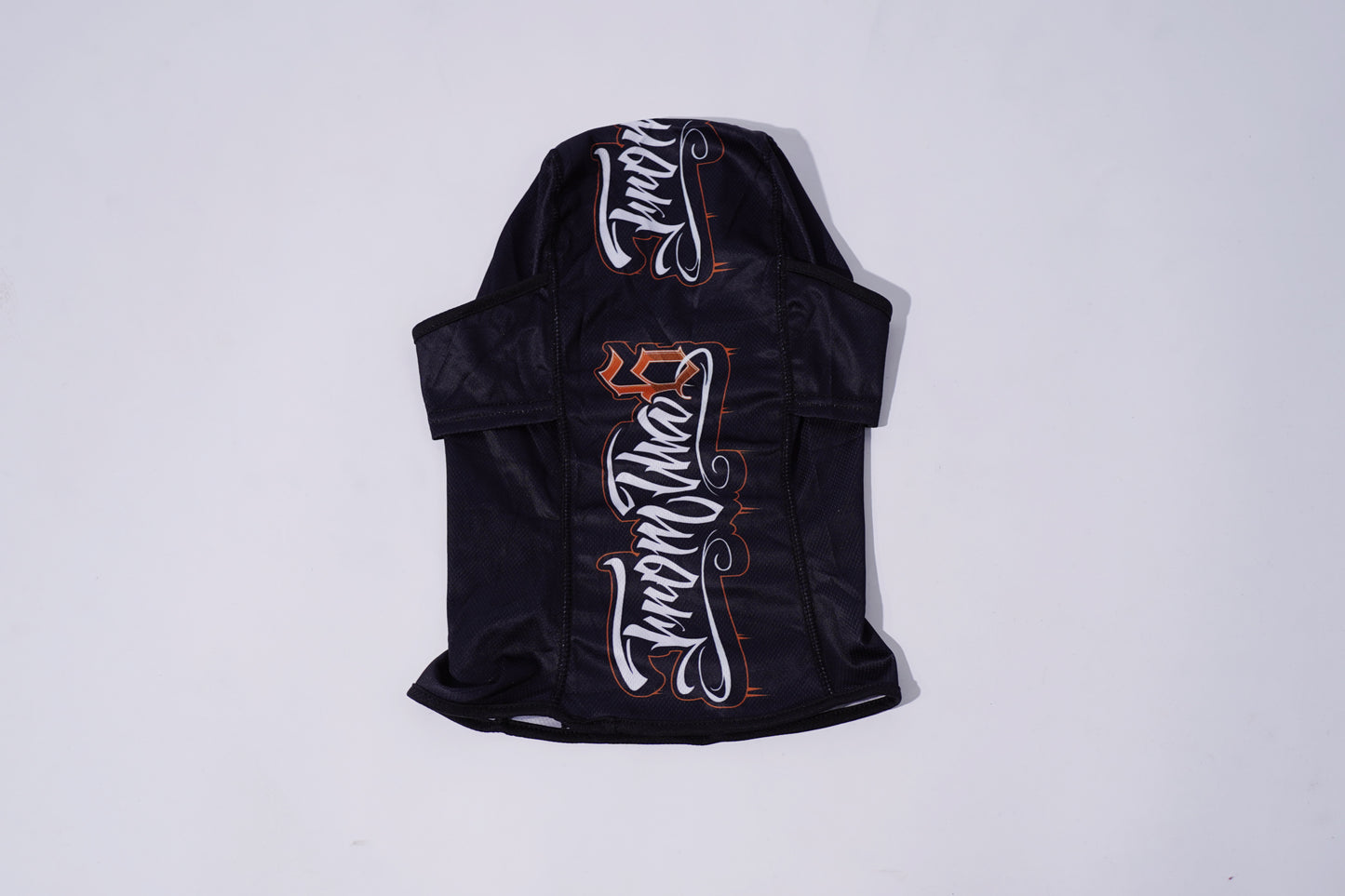 SUNSET ORANGE RIDING MASK