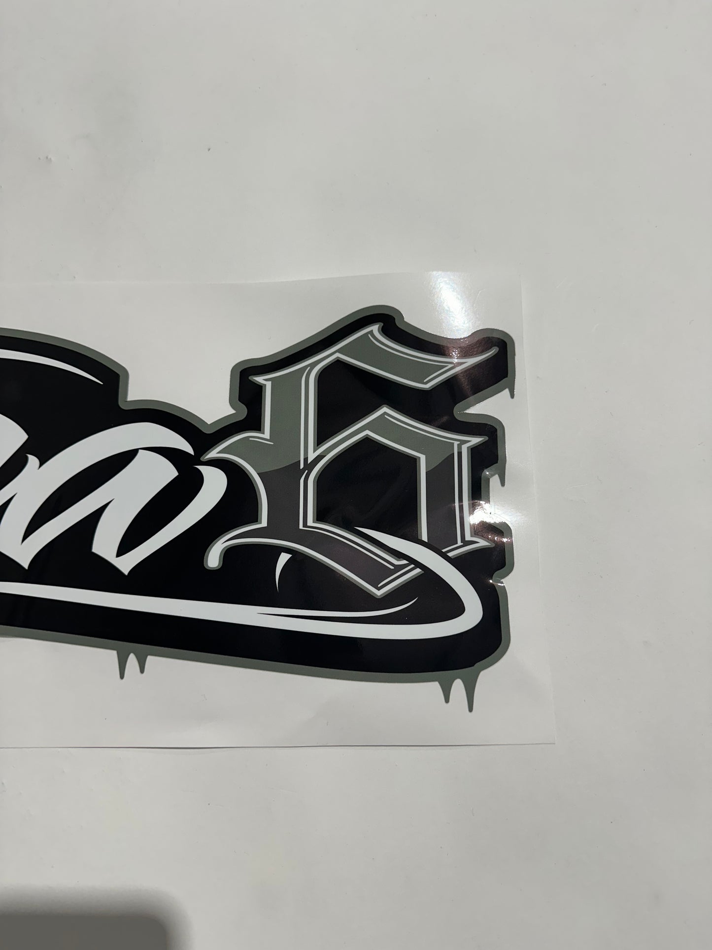 GUN GREY STICKER