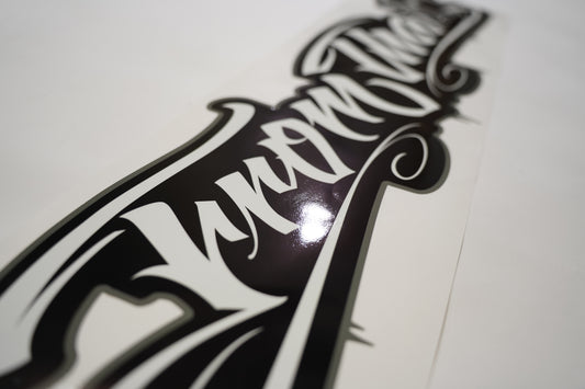 GUN GREY STICKER