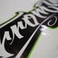 MUZZ GREEN STICKER