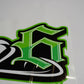 MUZZ GREEN STICKER