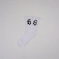 WHITE SHIN SOCKS