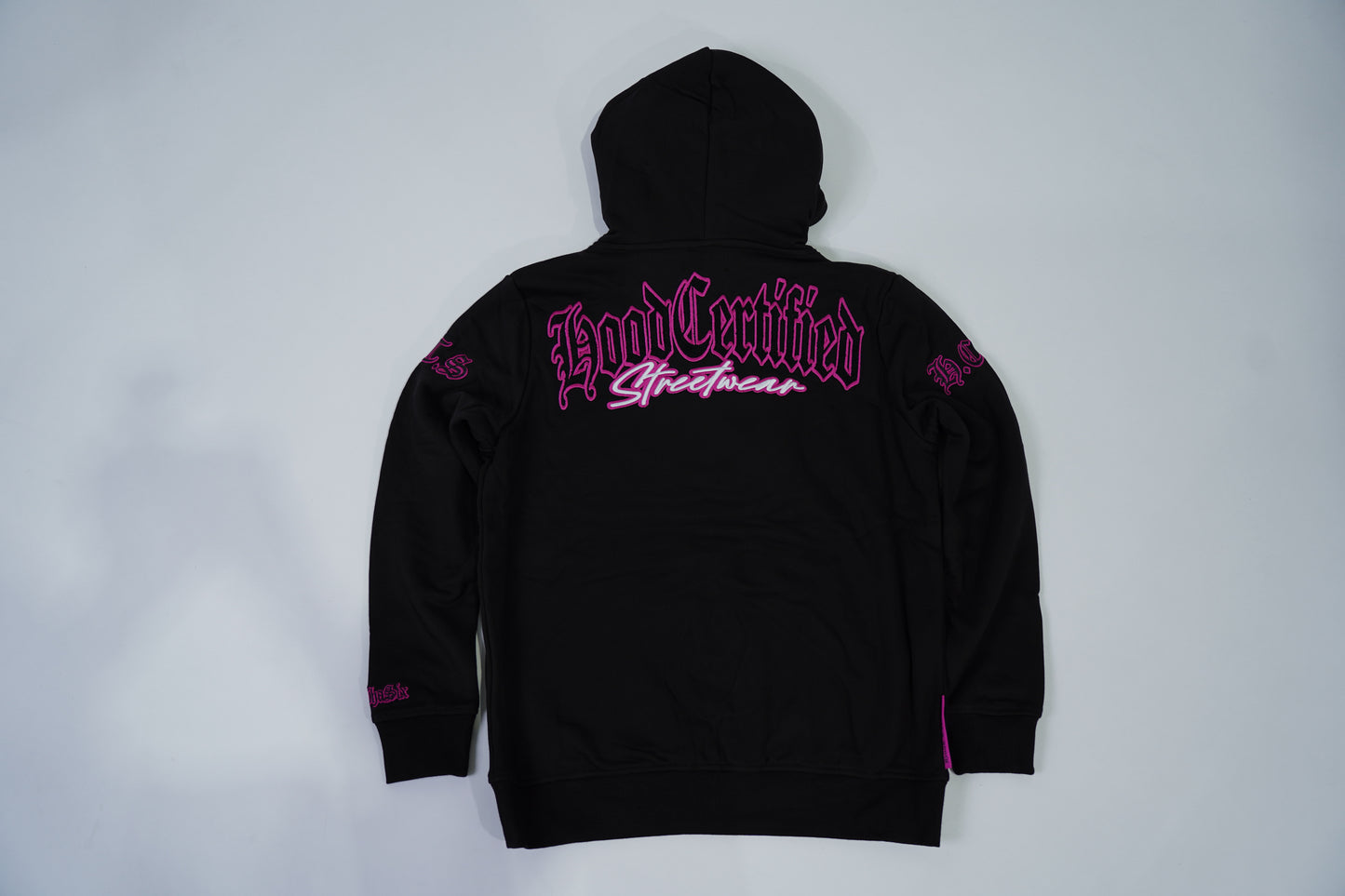WOMENS BUBBLEGUM PINK CERTIFIED HOODIE